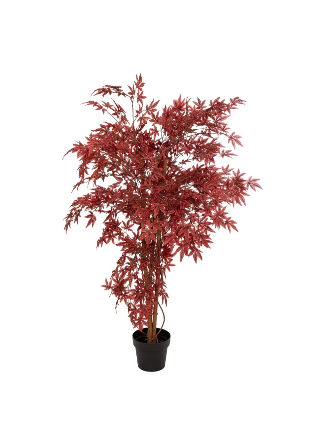 atmosphera James Realistic Looking Artificial Autumn Maple Tree Red and Black 150 cm 204278